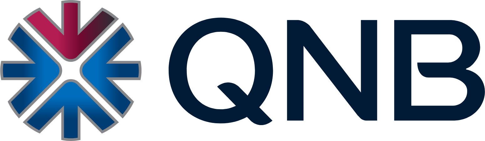 QNB (Qatar National Bank) logo large (transparent PNG)