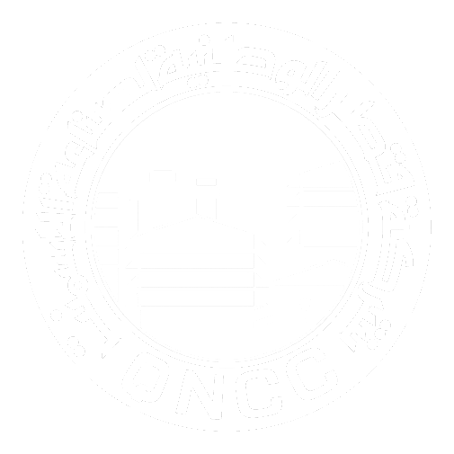 Qatar National Cement Company logo pour fonds sombres (PNG transparent)