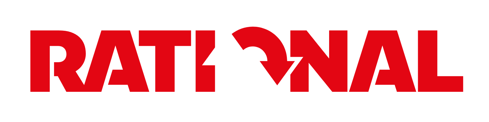 Rational AG
 Logo groß für dunkle Hintergründe (transparentes PNG)
