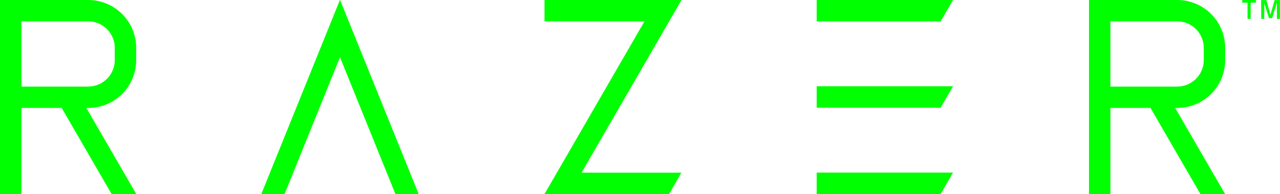 Razer logo large (transparent PNG)