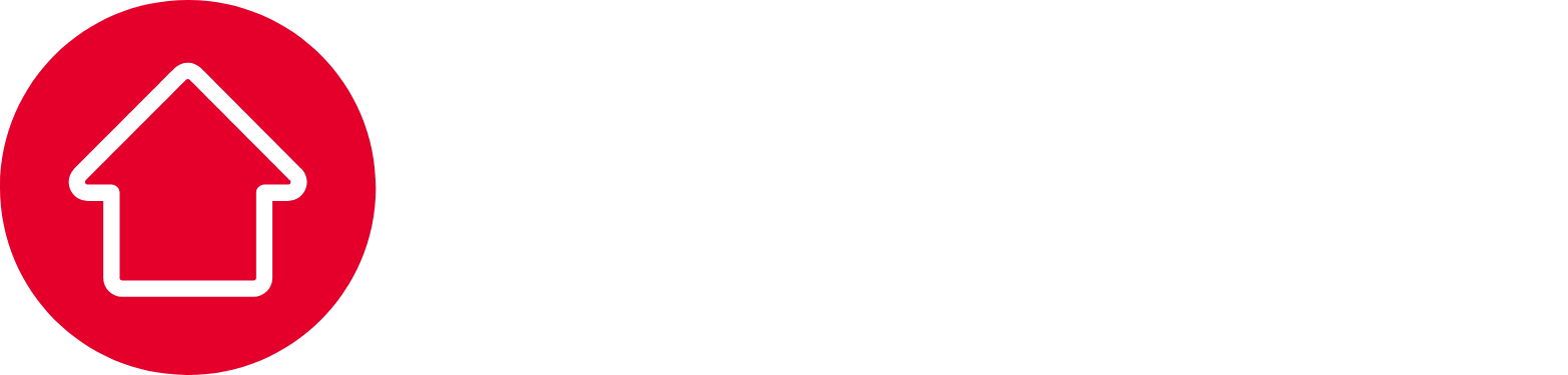 REA Group logo grand pour les fonds sombres (PNG transparent)