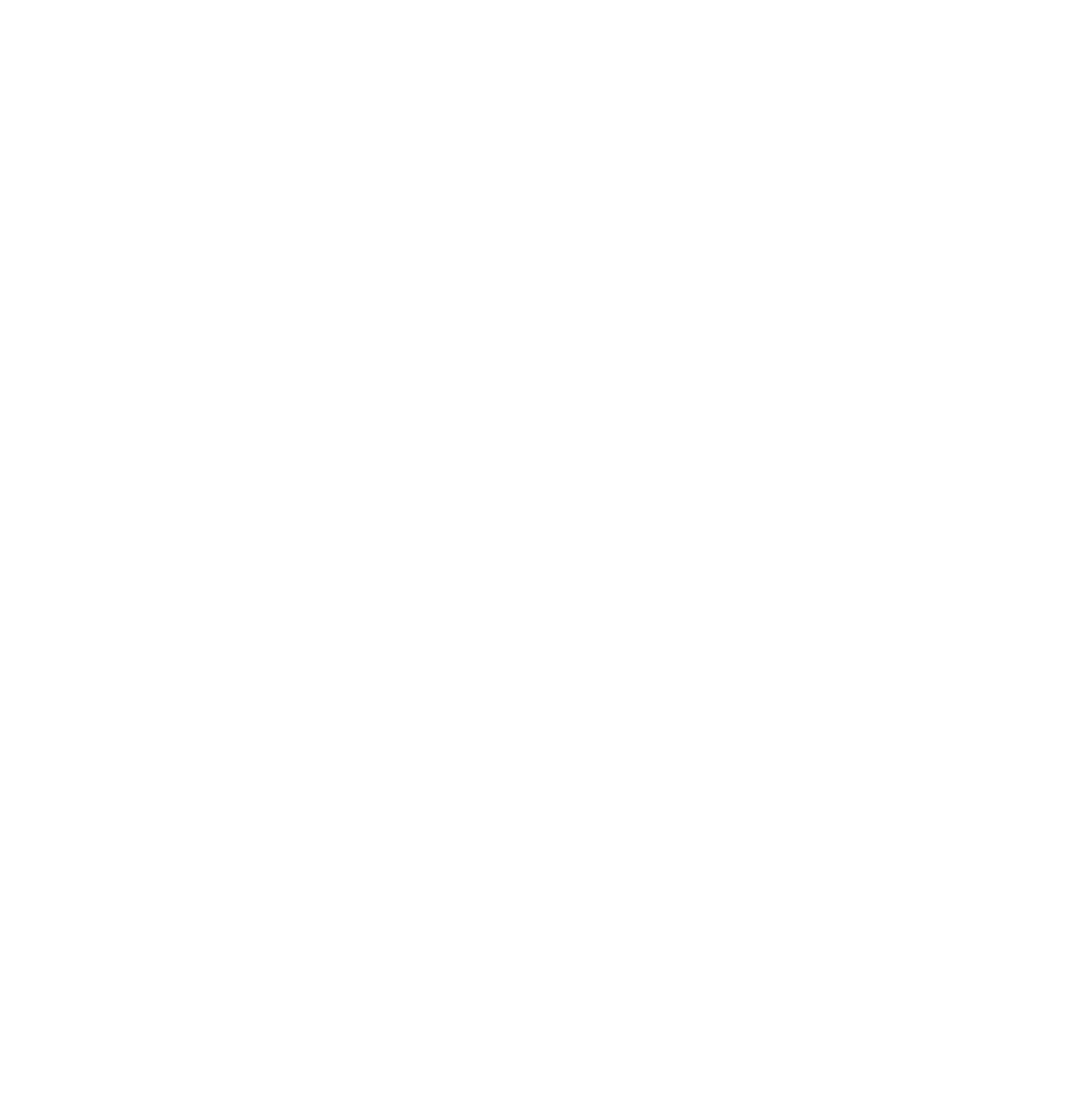 Reborn Coffee logo pour fonds sombres (PNG transparent)