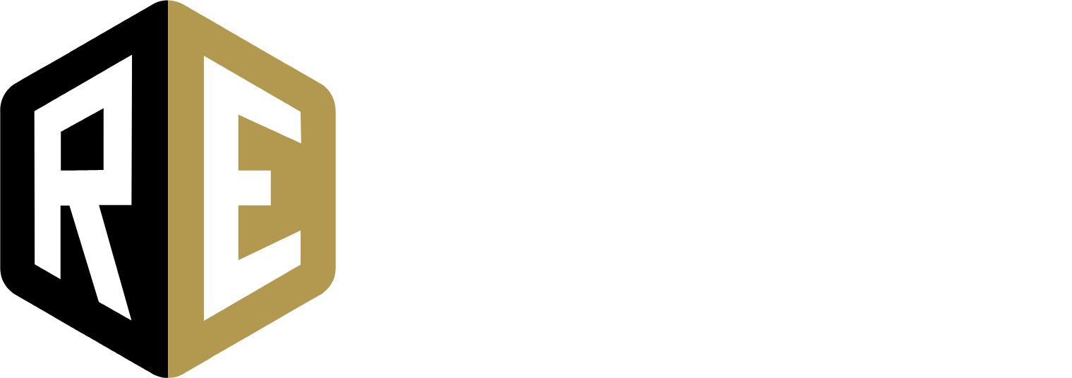 Retail Estates NV Logo groß für dunkle Hintergründe (transparentes PNG)