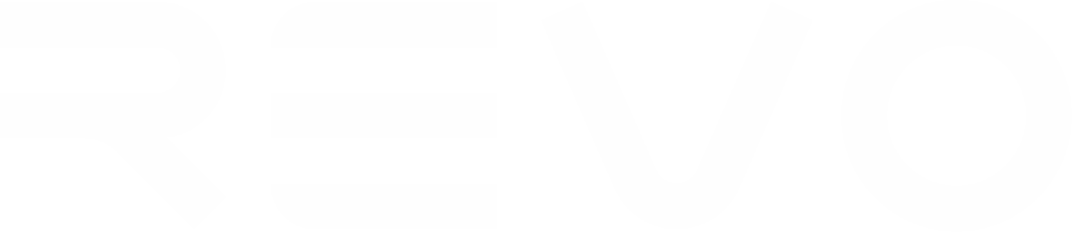 REVO Insurance S.p.A. logo fulle size on a dark background (transparent PNG)