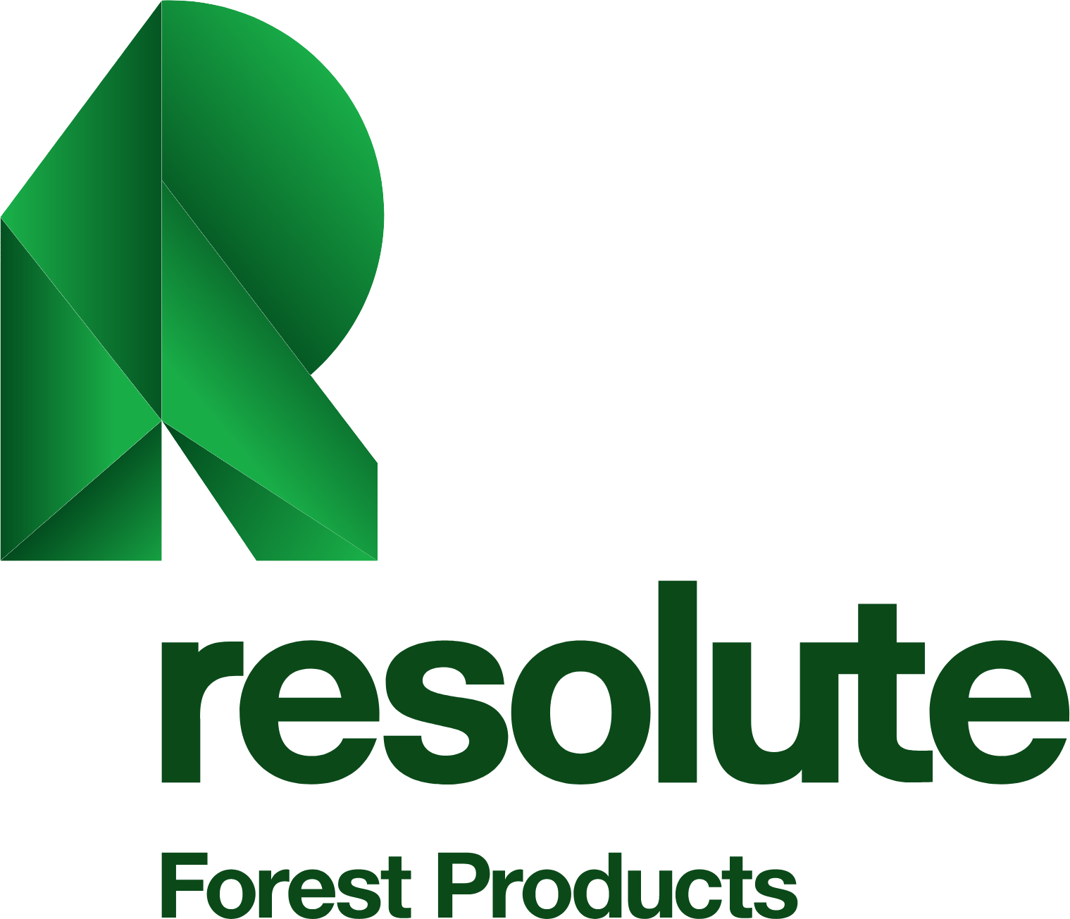 Resolute Forest Products logo large (transparent PNG)