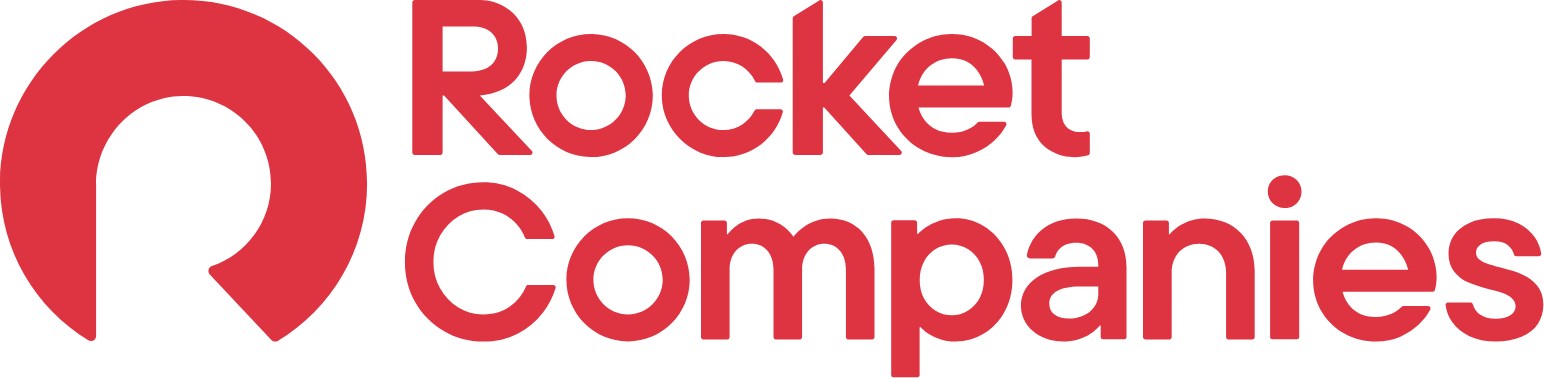 Rocket Companies
 logo large (transparent PNG)