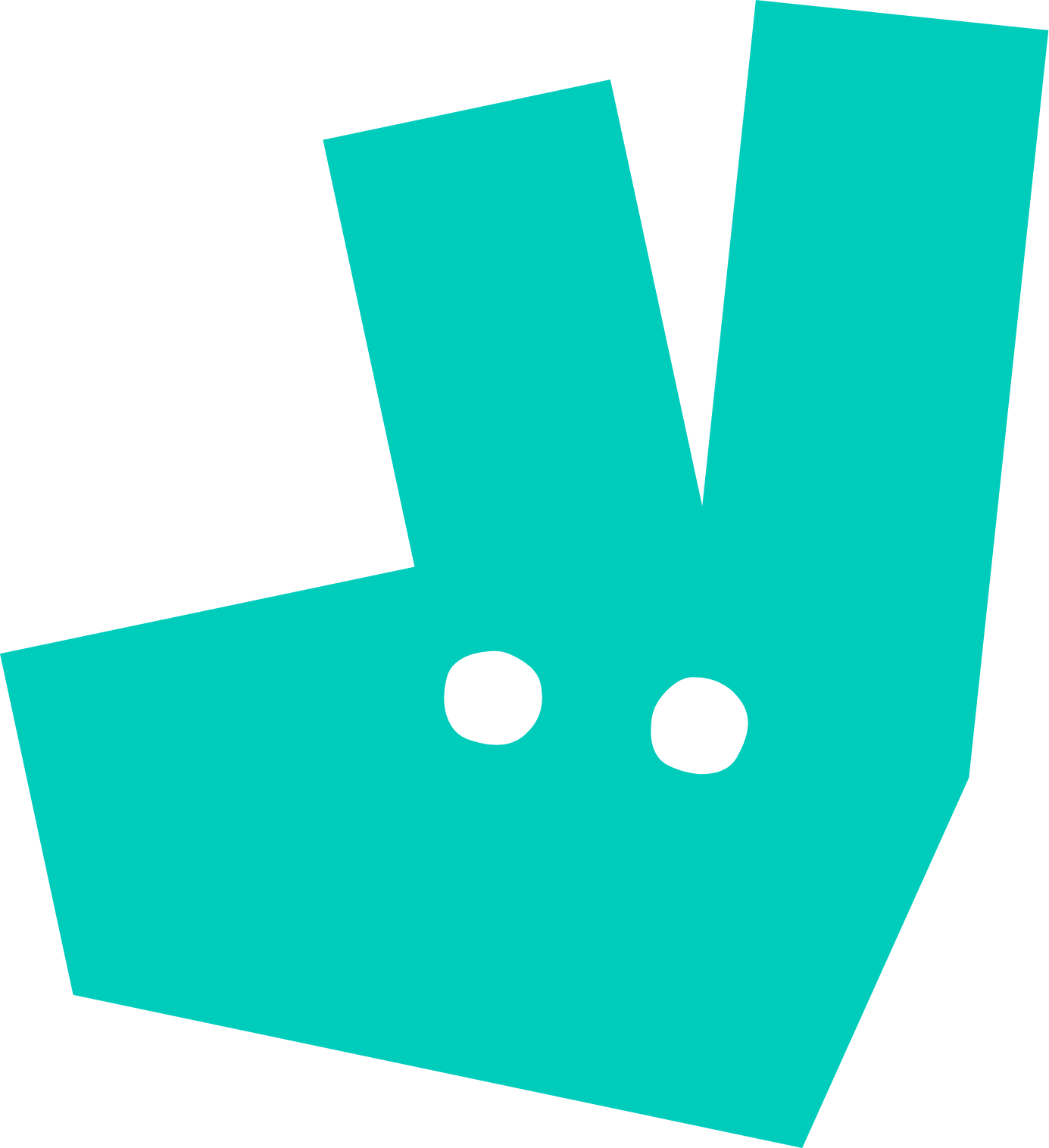 Deliveroo logo in transparent PNG and vectorized SVG formats