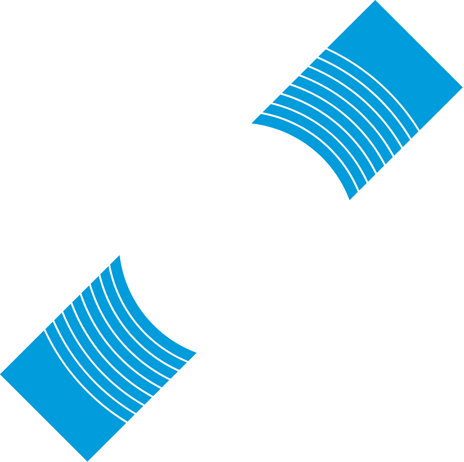 Reservoir Media Logo für dunkle Hintergründe (transparentes PNG)
