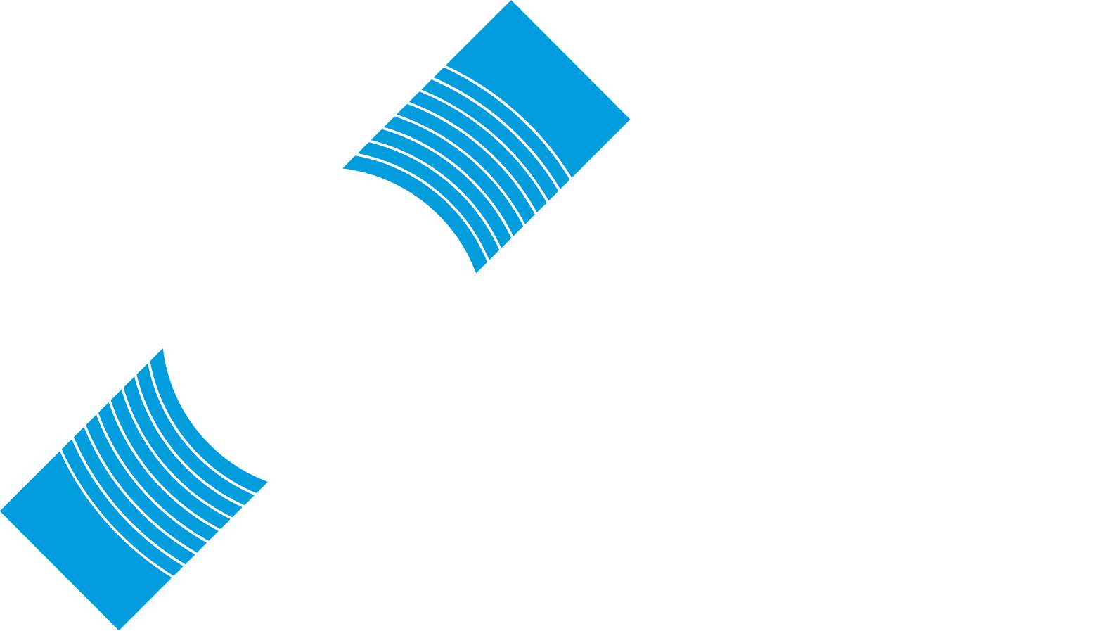 Reservoir Media Logo groß für dunkle Hintergründe (transparentes PNG)
