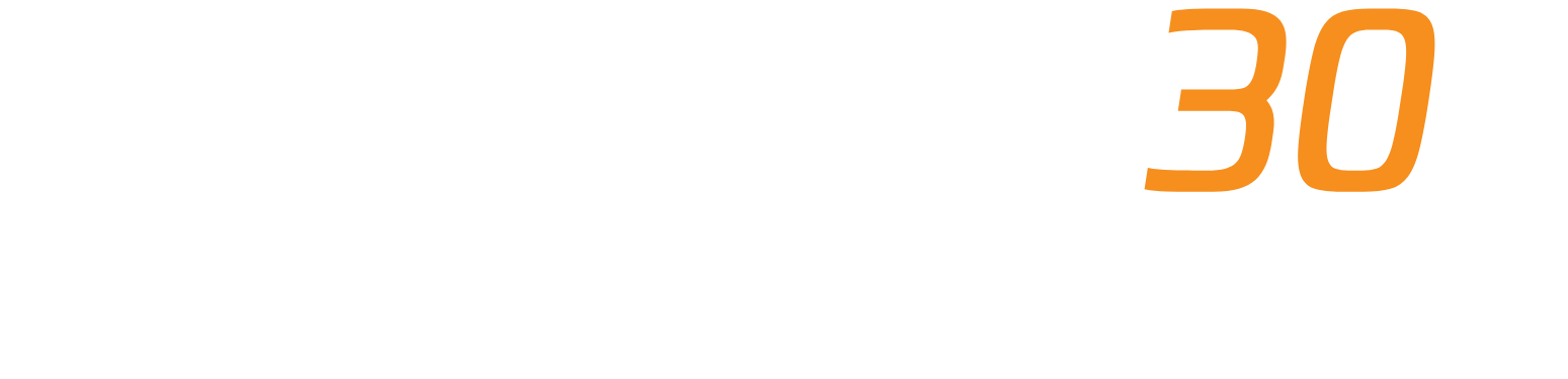 Solutions 30 logo grand pour les fonds sombres (PNG transparent)