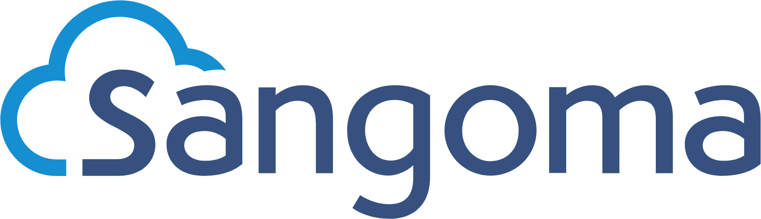 Sangoma Technologies logo in transparent PNG and vectorized SVG formats