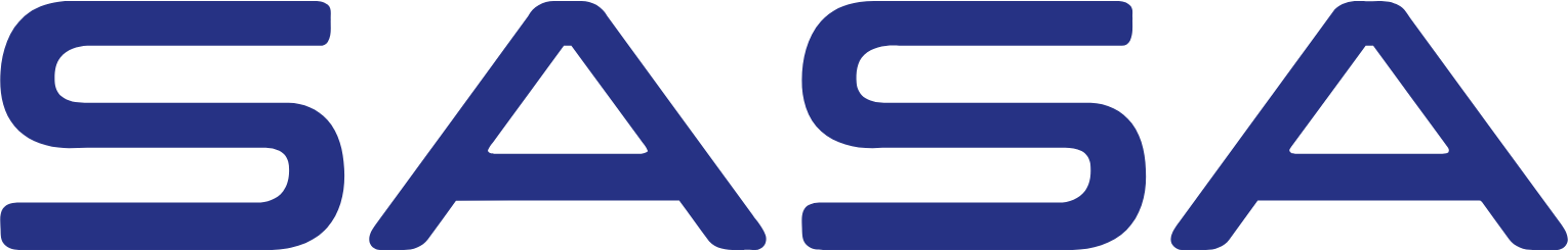 Sasa Polyester logo large (transparent PNG)