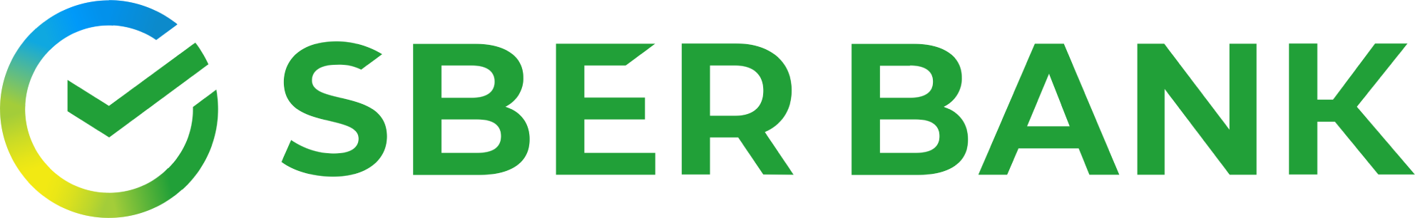 Sberbank logo large (transparent PNG)