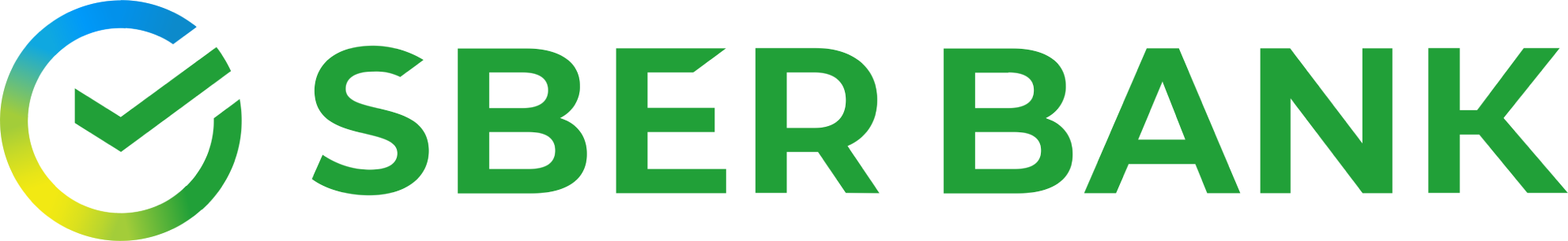 Sberbank logo in transparent PNG format