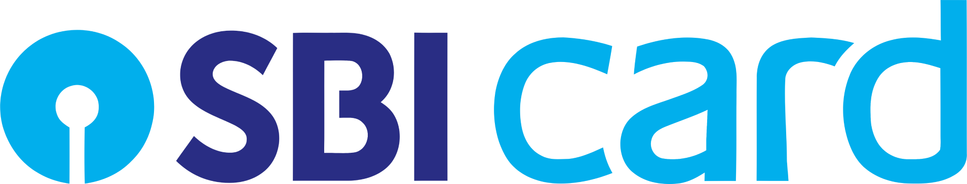 SBI Card logo large (transparent PNG)