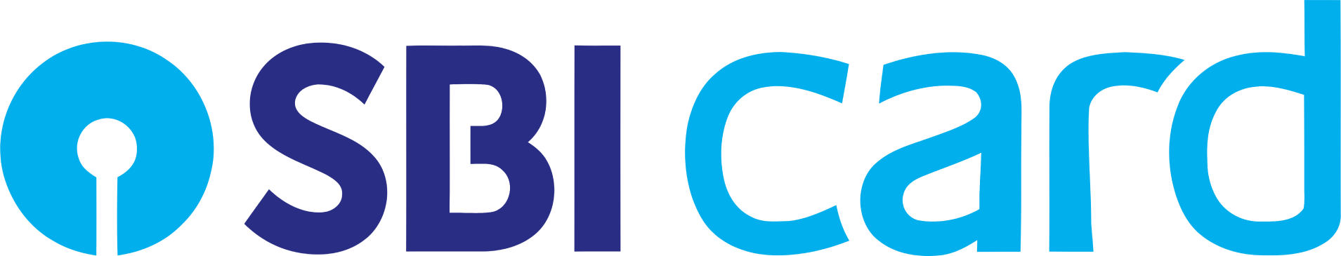 SBI Card logo in transparent PNG format