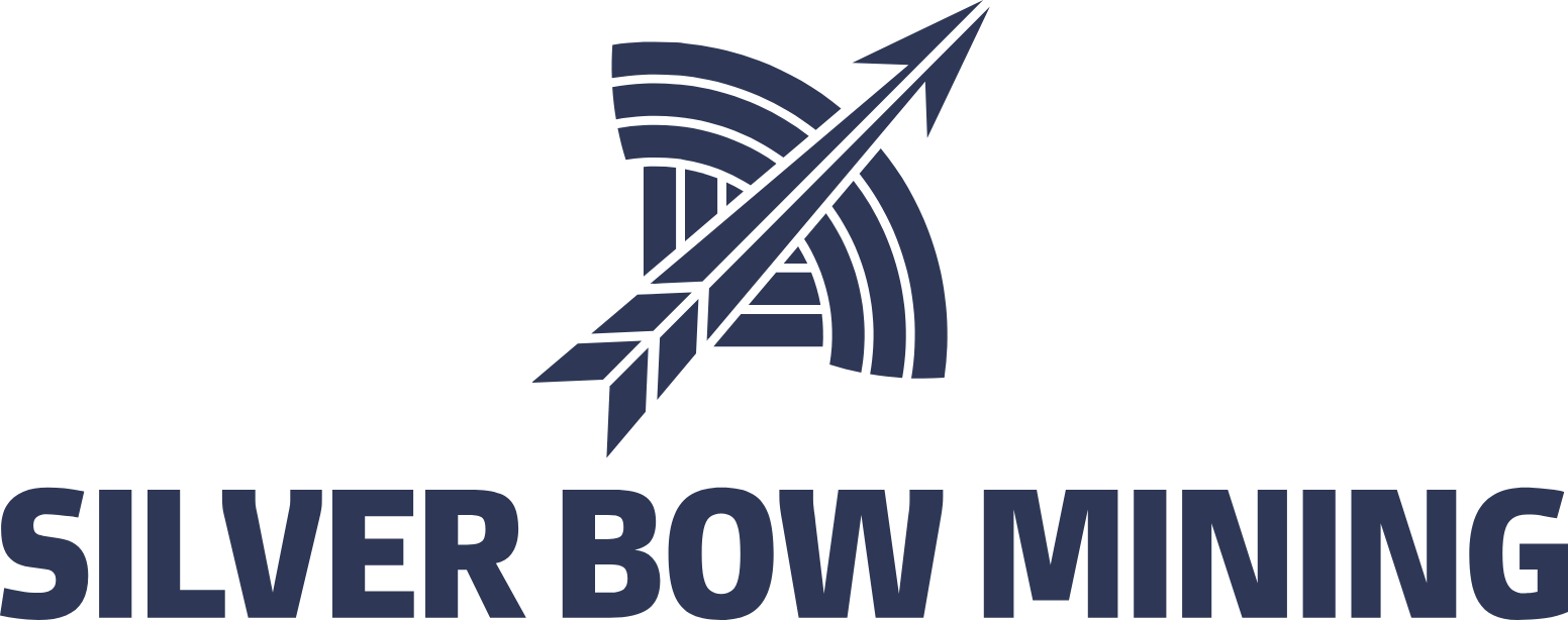 Silver Bow Mining logo large (transparent PNG)