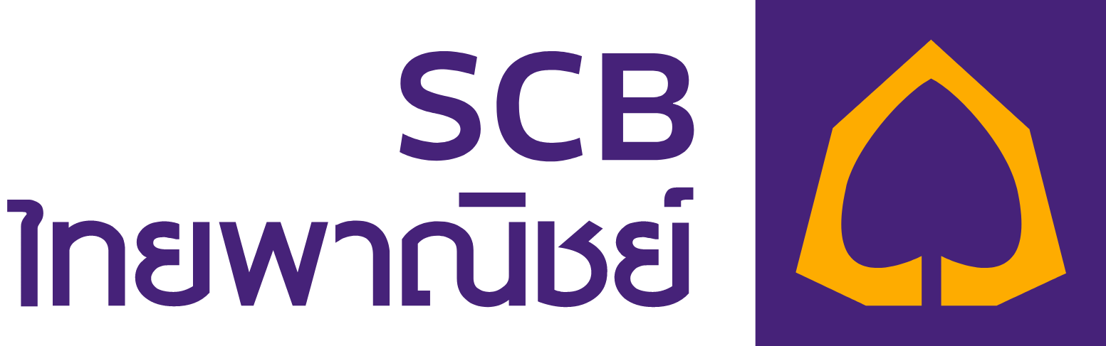 SCB (Siam Commercial Bank)
 logo large (transparent PNG)