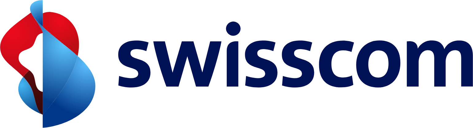 Swisscom logo in transparent PNG format