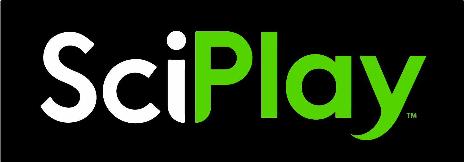 SciPlay logo (transparent PNG)