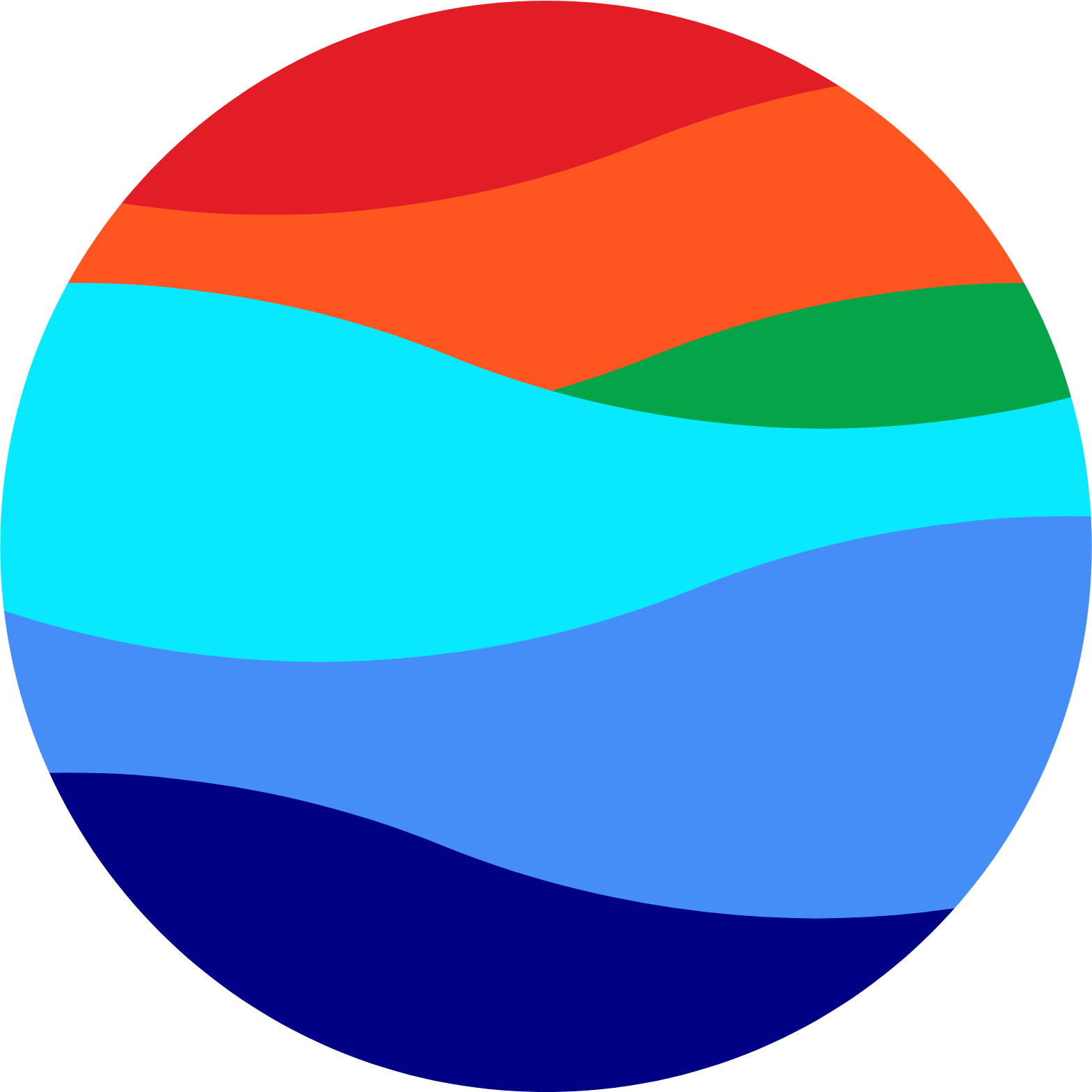 Sea (Garena) logo (transparent PNG)