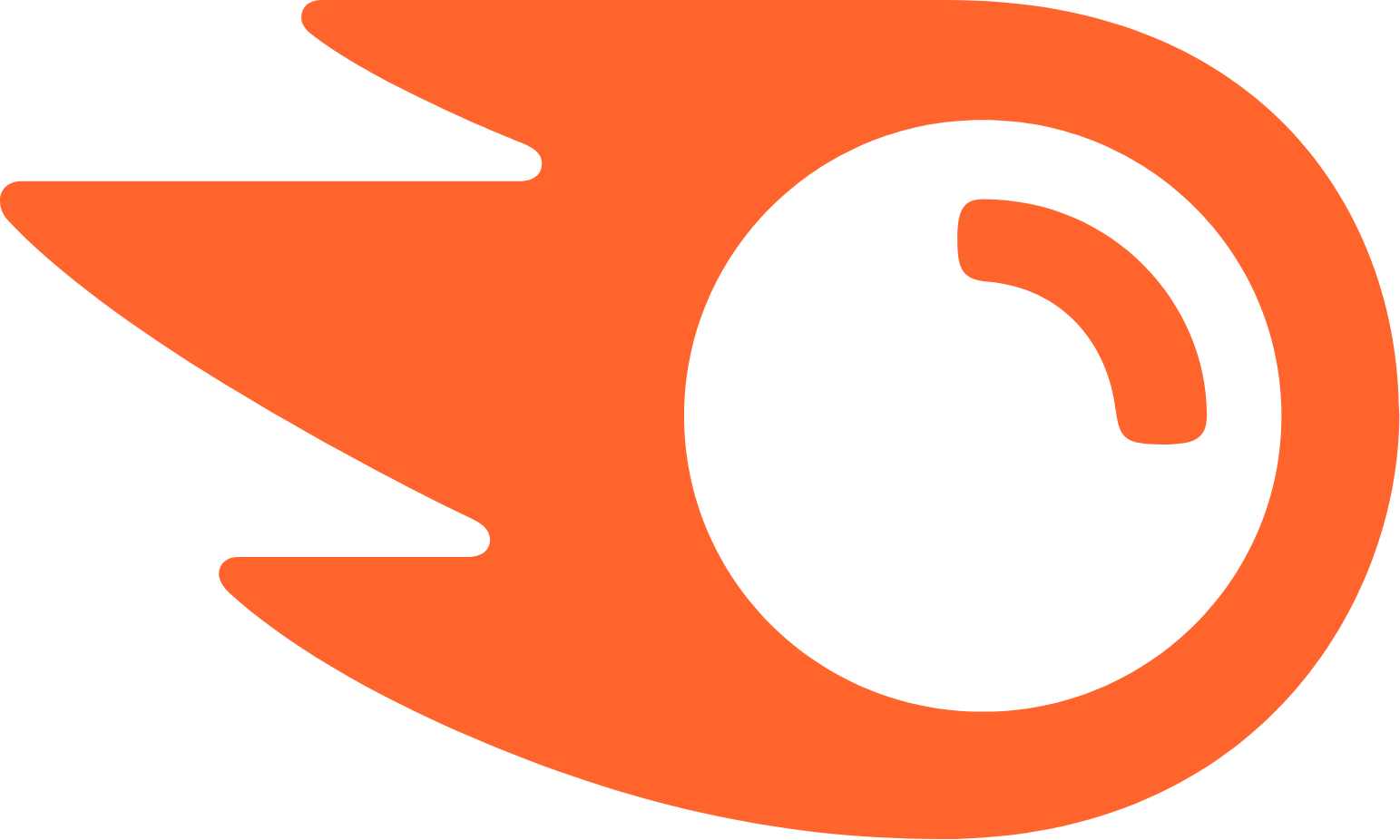 Semrush logo (transparent PNG)
