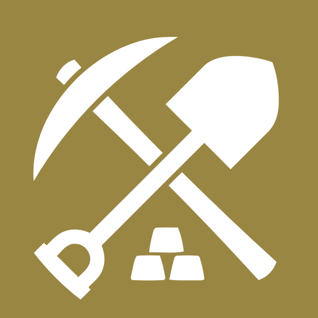 Sprott Gold Miners ETF logo (transparent PNG)