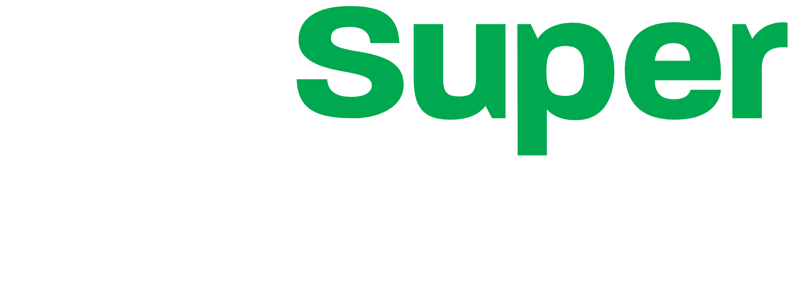 Super Group Logo groß für dunkle Hintergründe (transparentes PNG)