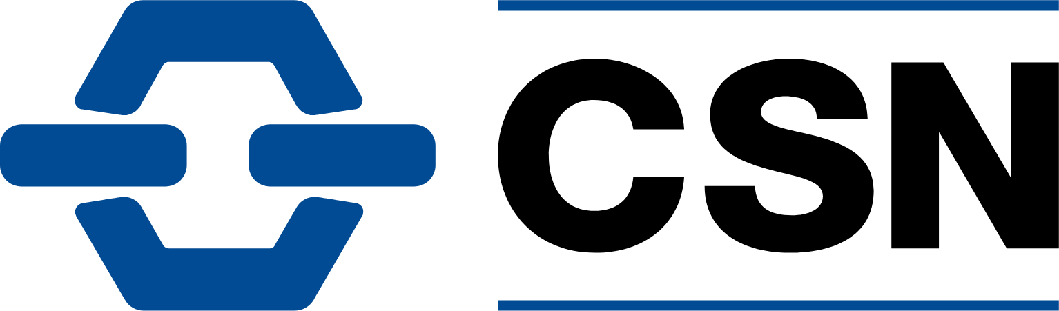 Companhia Siderúrgica Nacional
 logo large (transparent PNG)