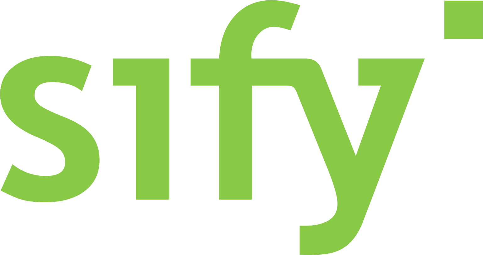 Sify
 logo large (transparent PNG)