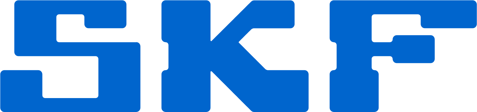 SKF (Svenska Kullagerfabriken) Logo (transparentes PNG)