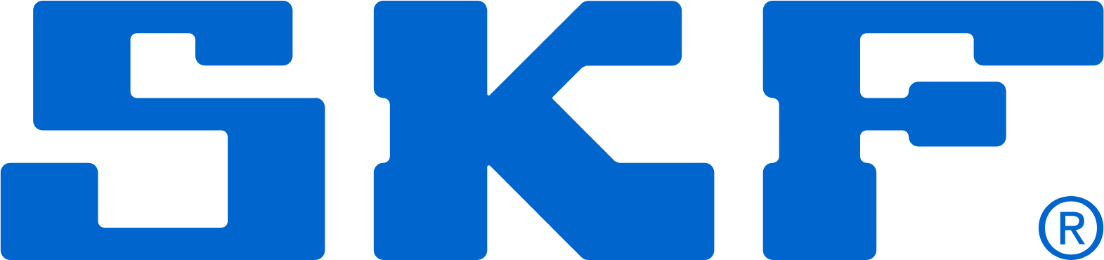 SKF (Svenska Kullagerfabriken) logo large (transparent PNG)