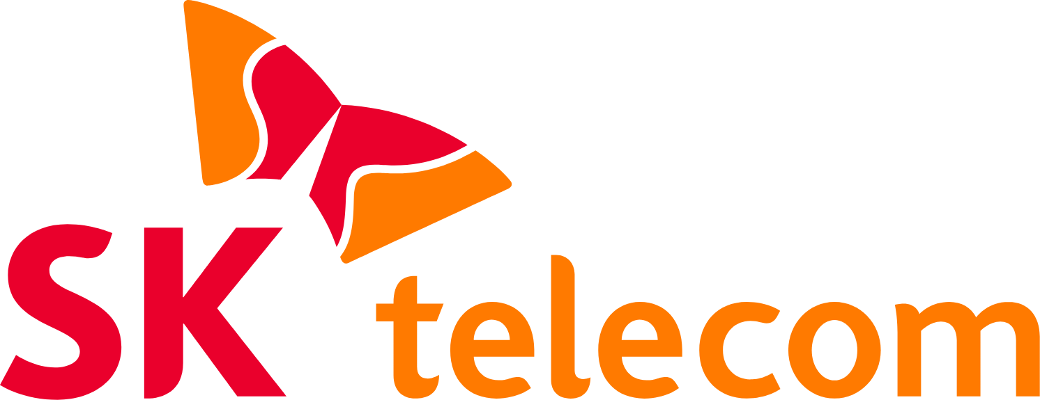 SK Telecom logo large (transparent PNG)