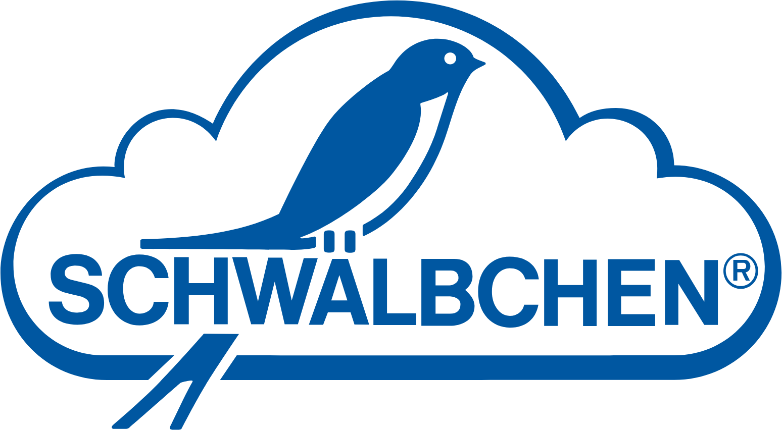 Schwälbchen Molkerei Logo (transparentes PNG)