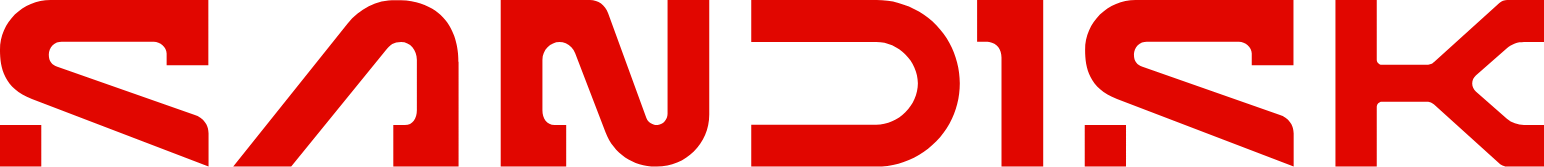 Sandisk logo large (transparent PNG)
