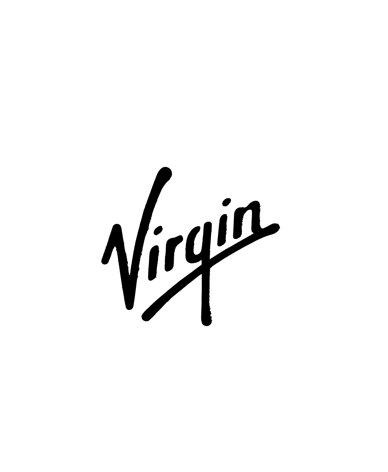 Virgin Galactic
 logo pour fonds sombres (PNG transparent)
