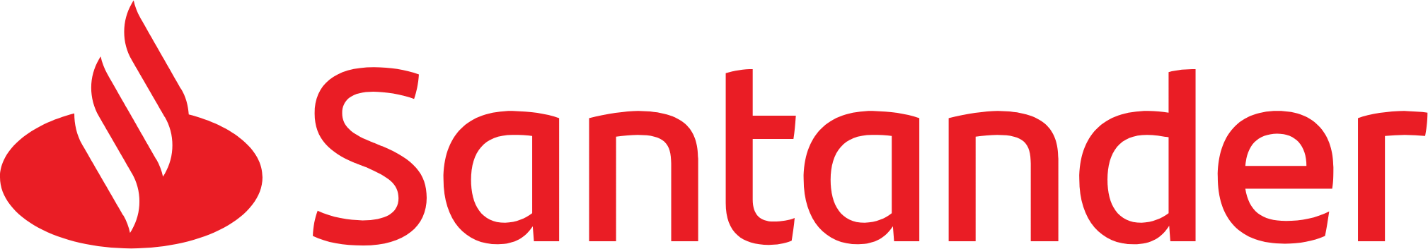 Santander Polska logo large (transparent PNG)