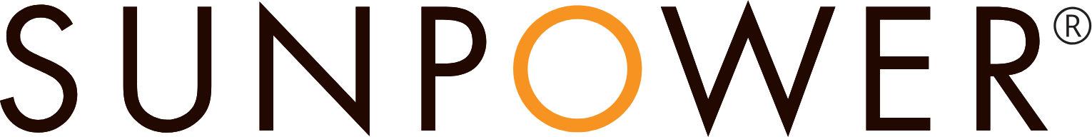 SunPower
 logo large (transparent PNG)