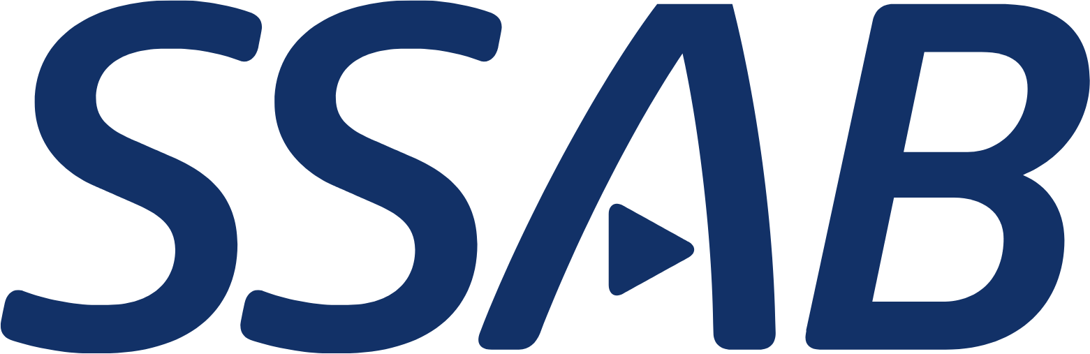 SSAB logo (transparent PNG)