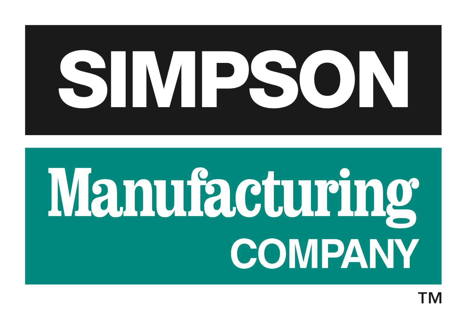 Simpson Manufacturing Company
 Logo für dunkle Hintergründe (transparentes PNG)