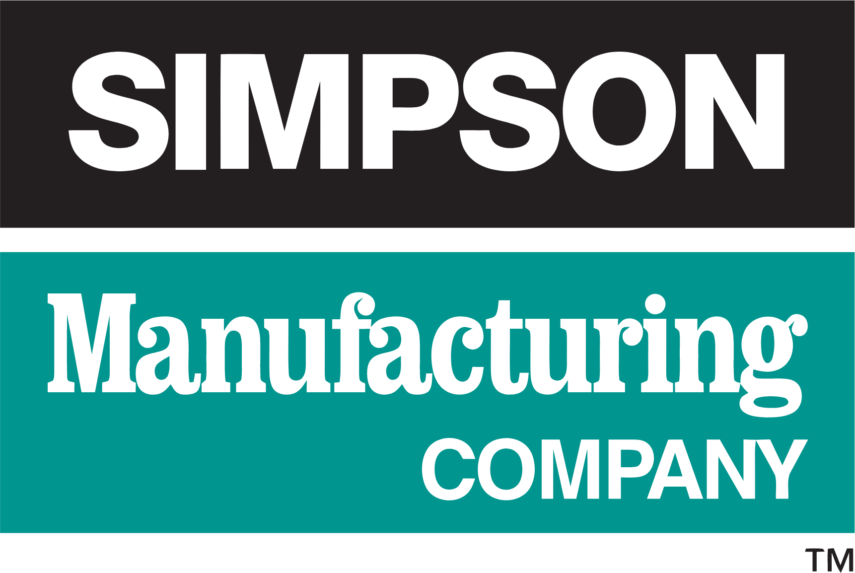 Simpson Manufacturing Company
 logo large (transparent PNG)