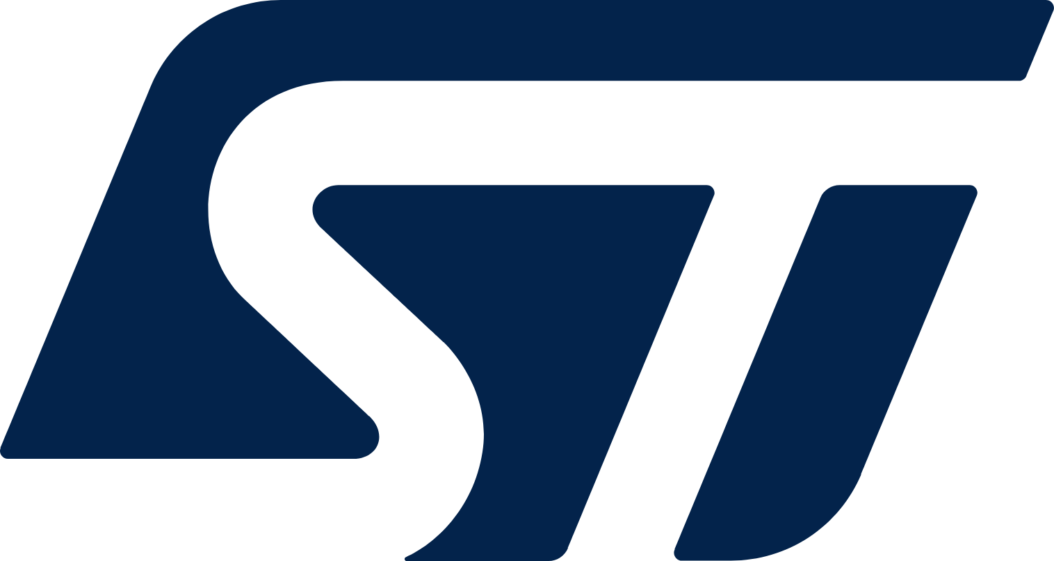 STMicroelectronics logo (transparent PNG)