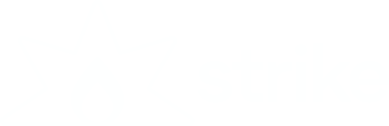 Strike Energy logo fulle size on a dark background (transparent PNG)