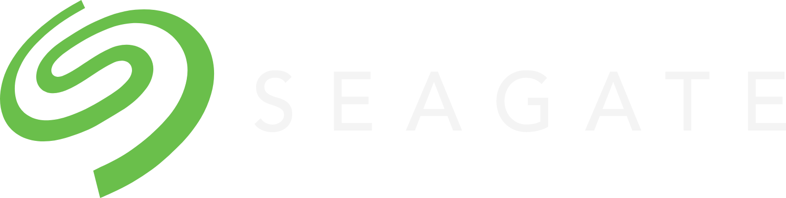 Seagate Technology logo large for dark backgrounds (transparent PNG)