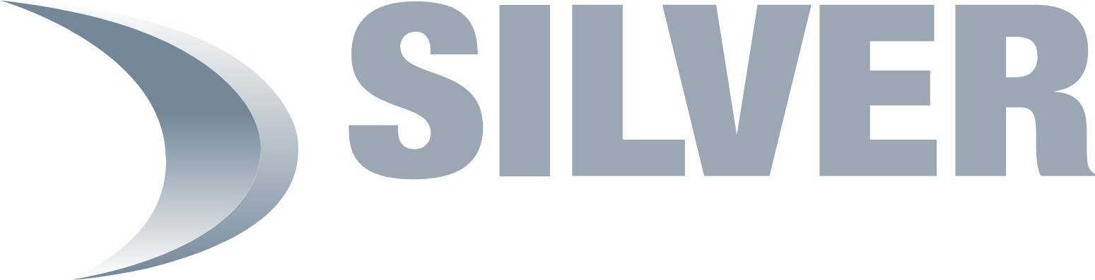 Silver Mines Limited logo grand pour les fonds sombres (PNG transparent)