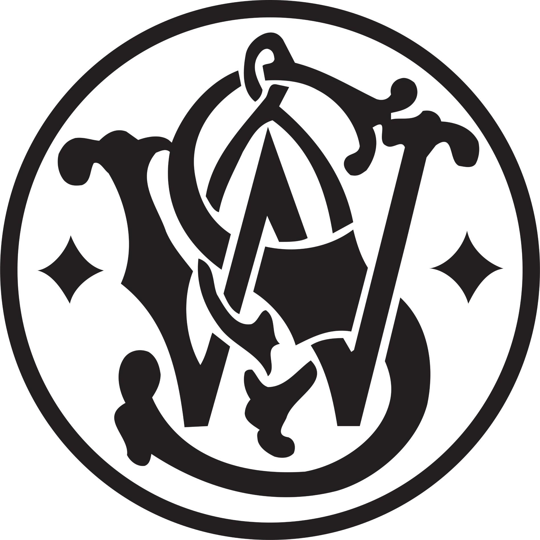 Smith & Wesson logo (transparent PNG)