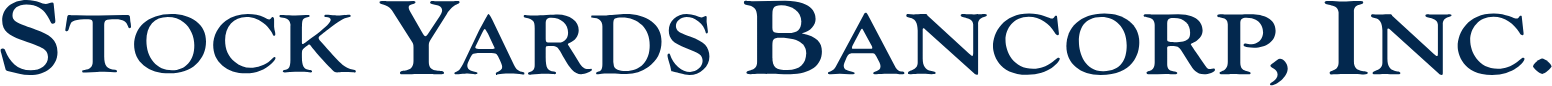 Stock Yards Bancorp logo large (transparent PNG)