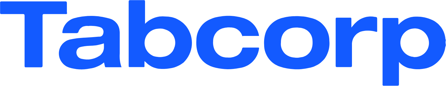 Tabcorp logo in transparent PNG and vectorized SVG formats
