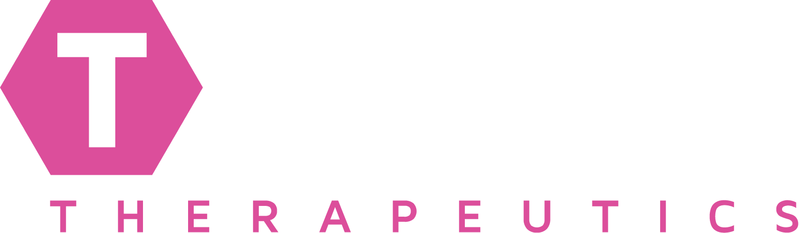 TScan Therapeutics Logo groß für dunkle Hintergründe (transparentes PNG)