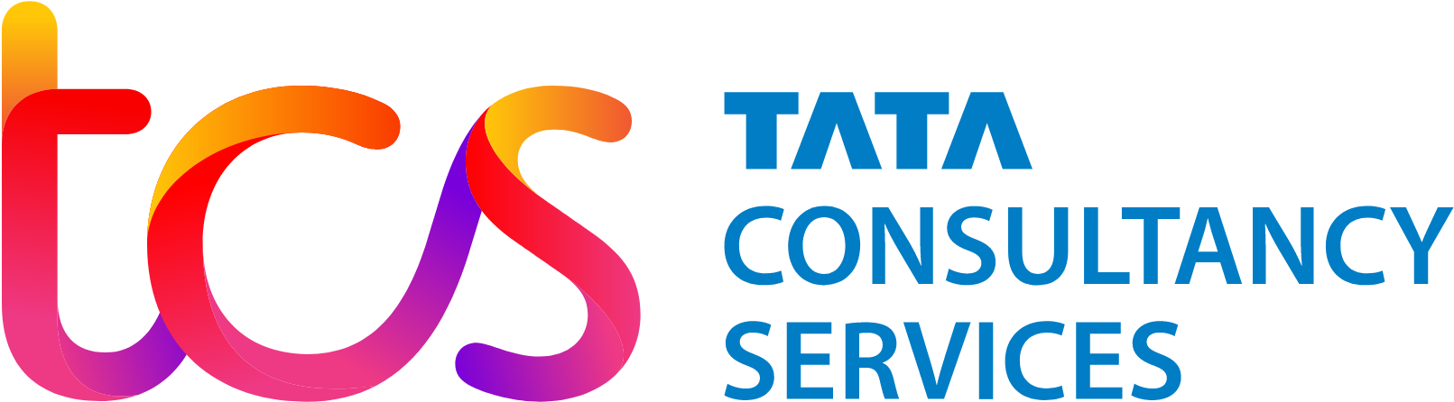 Tata Consultancy Services logo large (transparent PNG)